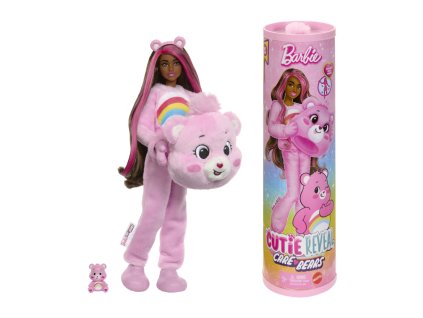 Barbie Cutie Reveal Barbie a starostliví medvídci - růžová JCN95