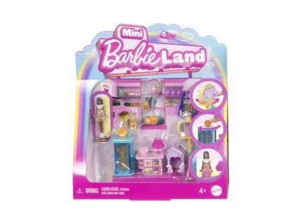 Barbie mini Barbieland herní set - zverimex JCR30