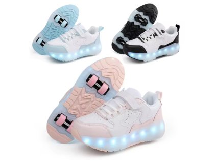 dětské LED kolečkové tenisky