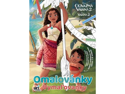 Omalovánka A4 Vaiana 2