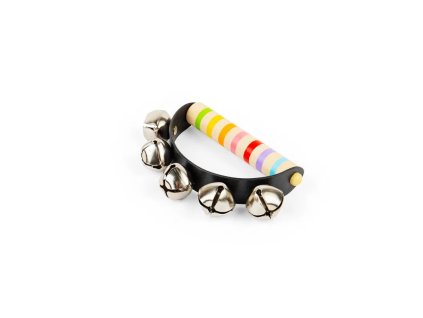 Bigjigs Toys Rolničky s dřevěnou rukojetí