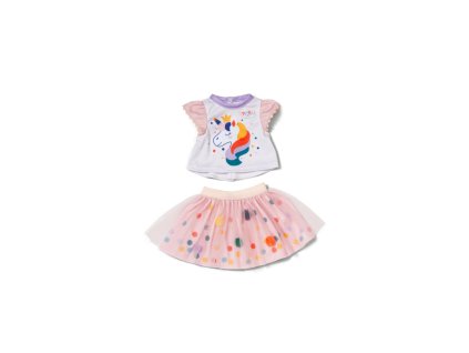 BABY born Tutu šatičky jednorožec, 43 cm