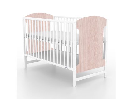 Dětská postýlka New Baby MIA dub (Barva Dub Riviera)
