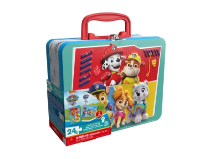 Smg Paw Patrol Puzzle V Plechové Krabičce