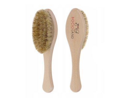 dreveny kartac s pevnym prirodnim vlasem prirodni