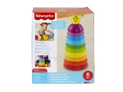 Fisher Price aktivní skládačka s rolničkou W4472