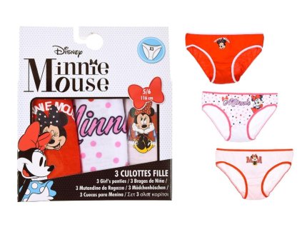 SADA 3 KS KALHOTKY MINNIE (Velikost 104)