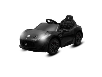 Elektrické autíčko Maserati GranTurismo Baby Mix černé (Barva Černá)