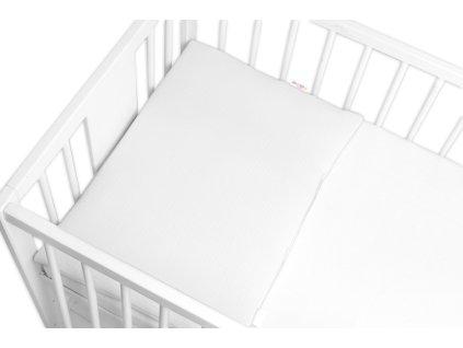 muselinovy polstarek s vyplni 40 x 60 cm baby nellys maxi bily