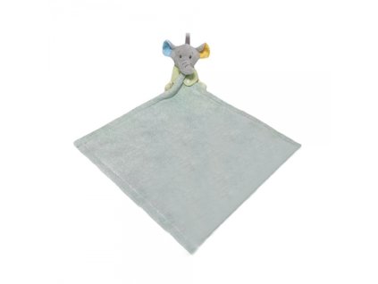 150299 293076 baby rucnik s hrackou slon 35x35cm sedy