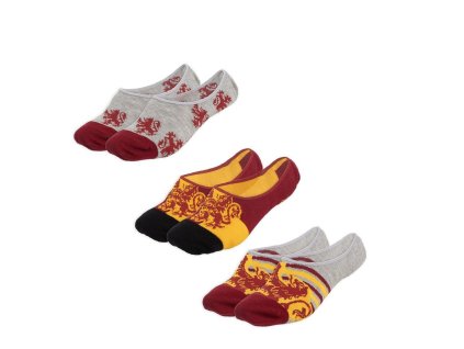 SADA 3 KS PONOŽKY HARRY POTTER (Velikost 36-40)