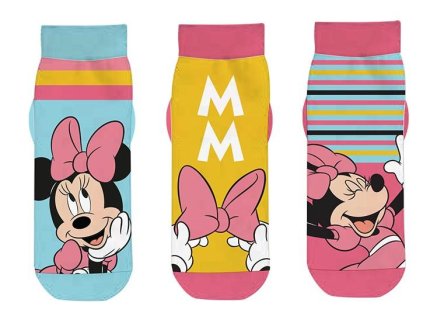 SADA 3 KS PONOŽKY MINNIE (Velikost 23-26)