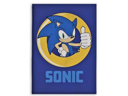FLÍSOVÁ DEKA SONIC (Velikost uni)