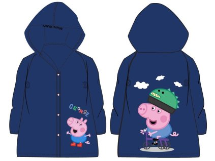 PLÁŠTĚNKA PEPPA PIG GEORGE (Velikost 104-110)