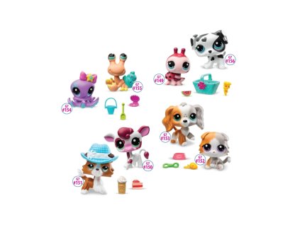 Littlest Pet Shop figurky 2 ks (4 druhy)
