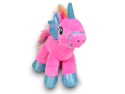 150519 294414 plysova hracka jednorozec ruzovy 25cm