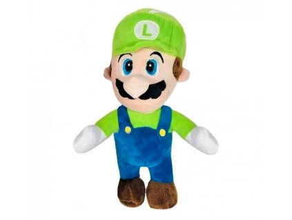 150546 294556 plysova hracka super mario luigi 28cm