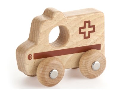 Dřevěná ambulance