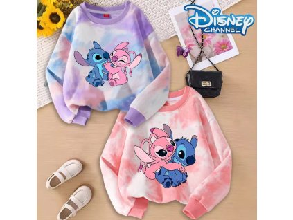 Dětská duhová mikina Lilo & Stitch
