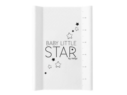 125260 216991 nellys prebalovaci podlozka mekka vyvysene boky baby star 50 x 70cm bila