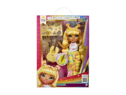 Rainbow High Junior Fashion panenka v rockové kapele - Sunny TV