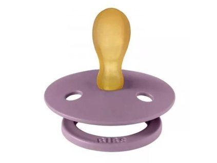 kaucukovy dudlik bibs symetricky 0 6 m fialovy