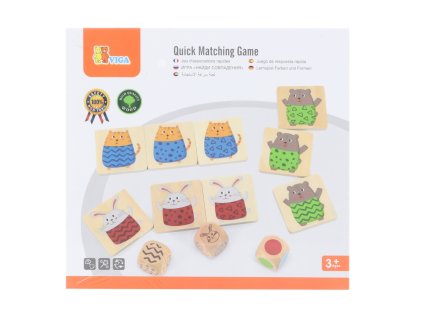 Dřevěná hra rychlého hádání