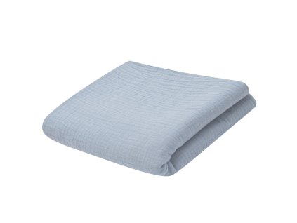 Dětská mušelínová deka New Baby 70x100 cm grey (Barva Šedá)