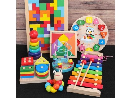 Montessori hračky - xylofon