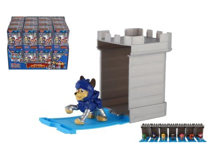 Figurka Tlapková patrola/Paw patrol Odvážní rytíři plast mix druhů v krabičce 6,5x9,5cm