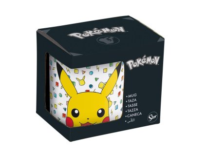 Hrnek Pokémon - Confetti keramický 315 ml v krabici 12x10x8,5cm