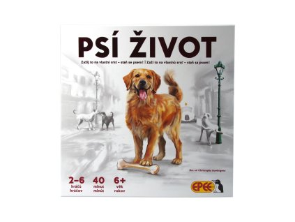 Psí život společenská hra v krabici 29x30x7cm