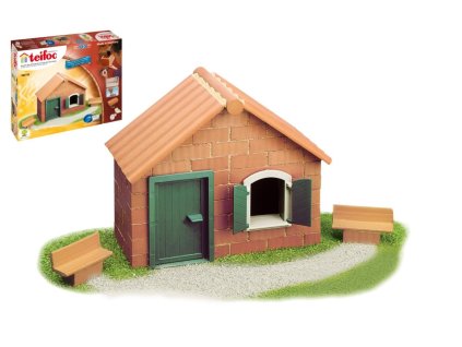 Stavebnice Teifoc Domek Daniel 110ks v krabici 35x29x4,5cm