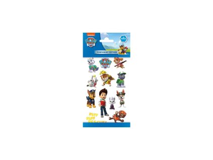 Tetování barevné Tlapková patrola/Paw patrol 12ks v sáčku
