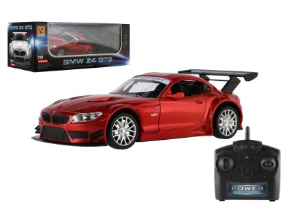 Auto RC BMW Z4 plast 18cm 2,4GHz na dálk. ovládání na baterie se světlem v krabici 29x11x14cm