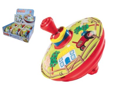 Káča/Vlk selský dvůr kov/plast průměr 13cm (1 ks)