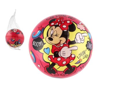 Míč Minnie nafouknutý 23cm v síťce
