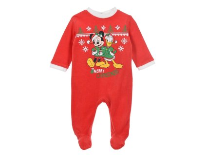 OVERAL MICKEY vánoce (Velikost 12 m.)