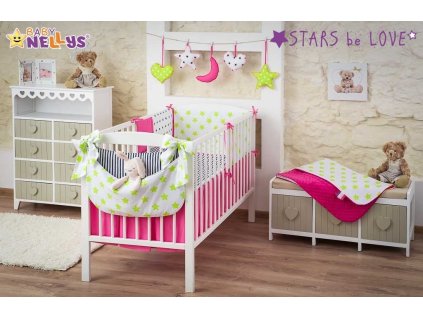 14-ti dílný set mega sada Be LOVE - č. 1 (Velikost povlečení 120x90)