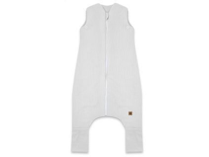 spaci vak se zahrnovacimi nohavickami soft interlock prouzek sedy vel s