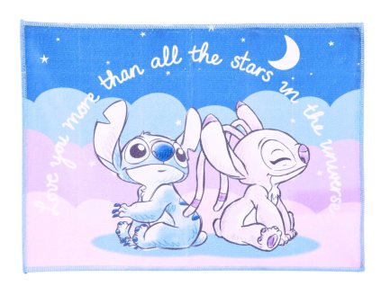 RUČNÍK NA RUCE LILO A STITCH 40 x 30 cm (Velikost uni)