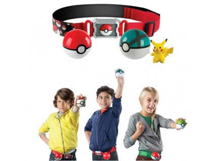 Pásek Pokémon Clip ´n´ Go s pokeballem