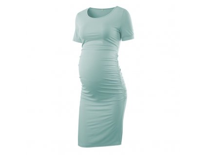 Pack of 3pcs Women s Side Ruched Maternity Clothes Bodycon Dress Mama Casual Short Sleeve Wrap 3