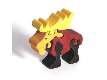 vyr 210drevene puzzle los sob