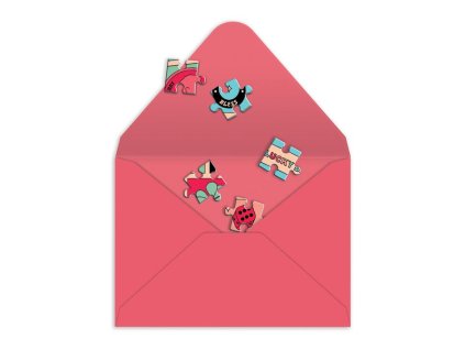 Galison Puzzle Hodně štěstí 60 dílků