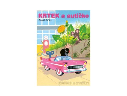 Omalovánky Krtek a autíčko A4