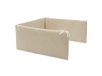 Mantinel do postýlky New Baby beige (Barva Béžová)