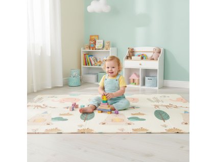 skladaca hraci podlozka teddy a elefant 200x180cm