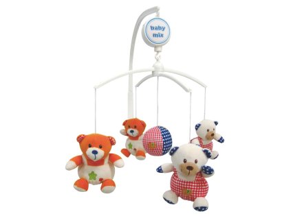 Kolotoč nad postýlku Baby Mix Medvídci (Barva Multicolor)