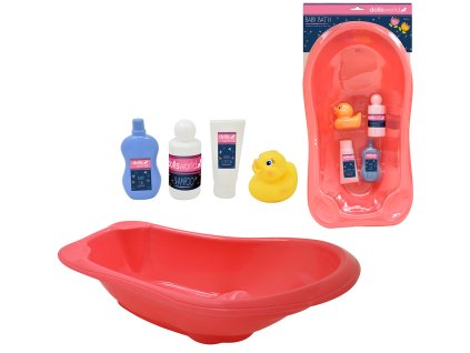 Dolls World - Koupací set pro panenky 46 cm s vaničkou a doplňky